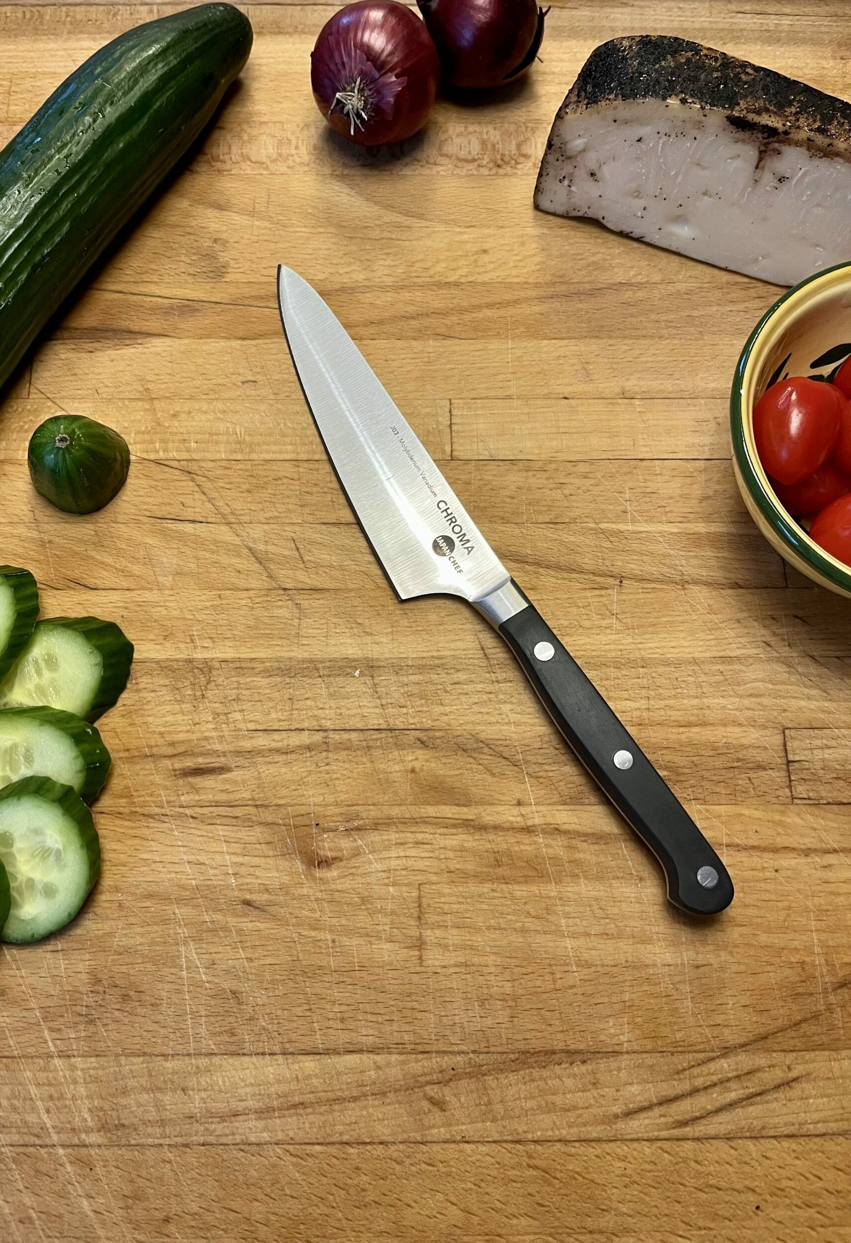 J-03 Allzweckmesser Japanchef 13,5 CHROMA