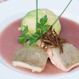 Begleitung beim Burgund-Kochkurs am 12.4.2024